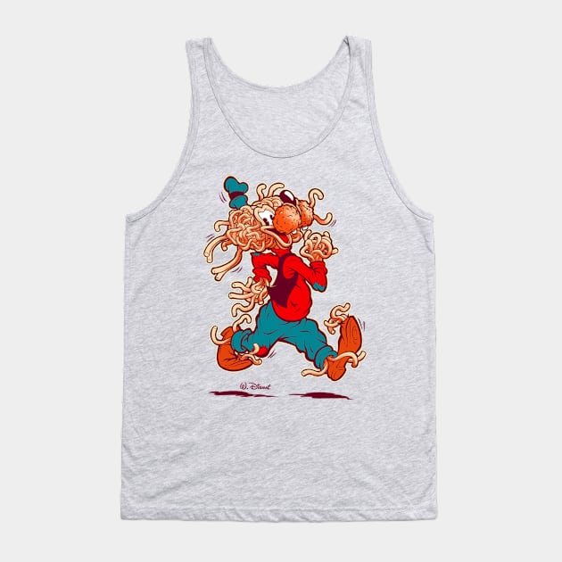 FLYING SPAGHOOFY MONSTER Tank Top by beastpop